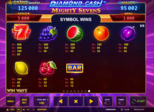 Diamond Cash™: Mighty Sevens Win Ways™ Paytable