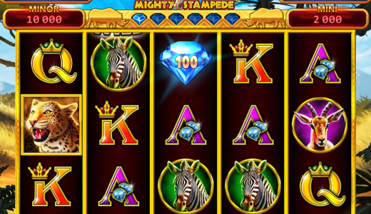 Diamond Cash™: Mighty Stampede™ Screenshot