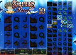 Dolphin's Pearl™ deluxe 10 Paytable