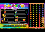 Feelin' Fruity 10™ Paytable