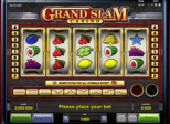 Grand Slam™ Casino Paytable