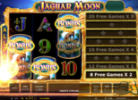 Jaguar Moon™ Paytable