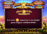 Lone Star Jackpots™ Paytable