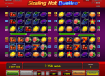 Sizzling Hot Quattro™ Paytable