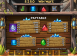 Strike It Gold™: Win Ways™ Paytable